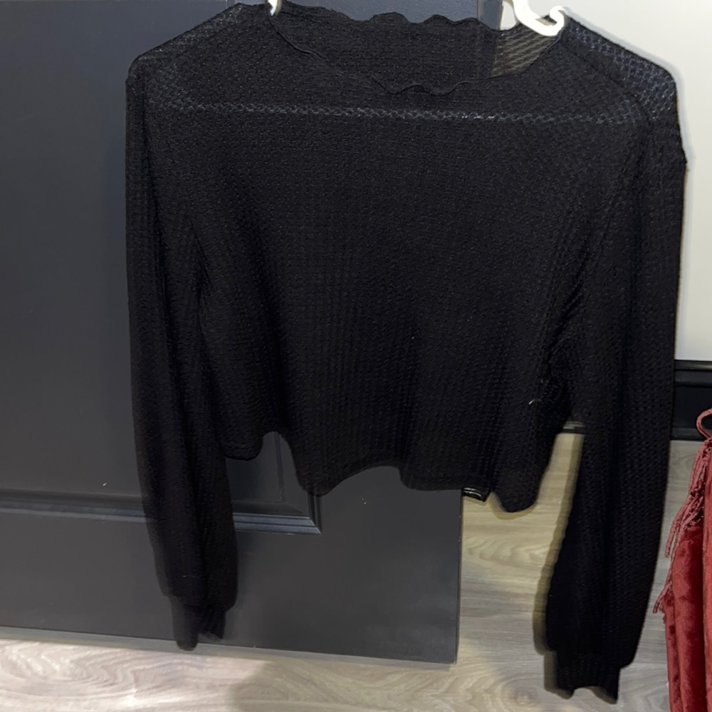 Small Long Sleeve Black Shirt